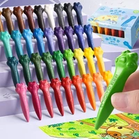 Washable Crayons Toddlers Drawing Crayons for Drawing and Crafts Colouring Pencil Kids Educational Drawing Painting Pens F19E 2