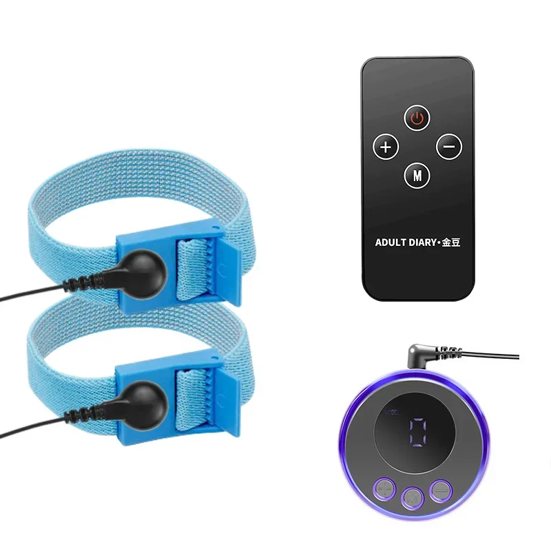 Penis Delay Ejaculation Sex Toys For Men Masturbation Medical Themed Toys Electric Shork Penis Ring Flirt Accessory Stimulator