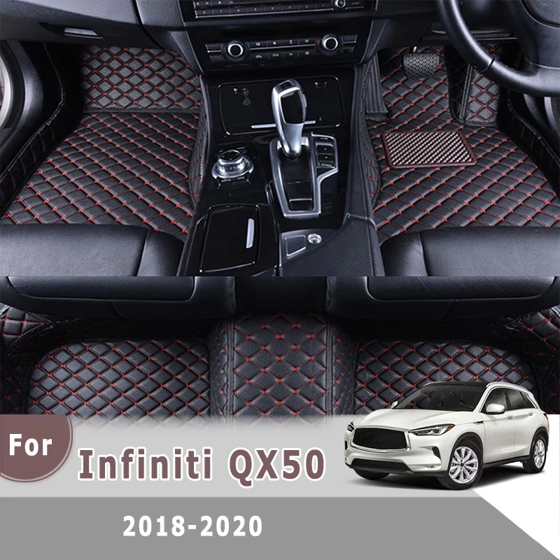 

RHD Carpets For Infiniti QX50 2020 2019 2018 Car Floor Mats Custom Interior Accessories Styling Covers Auto Foot Pedals