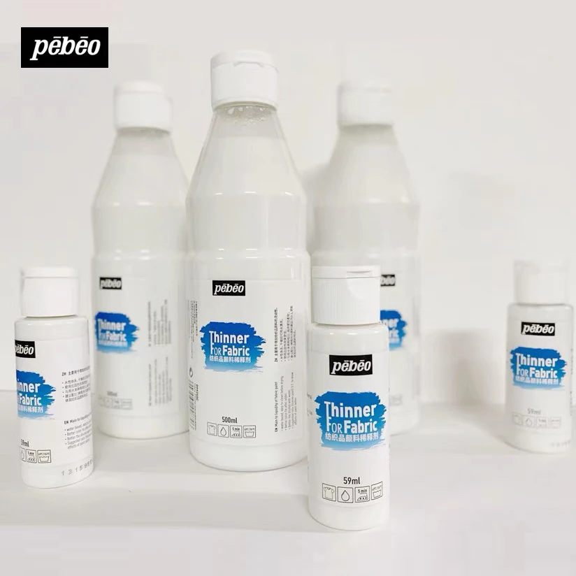 

59ml Pebeo Textile Pigment Thinner Blending Liquid For Hand-painted Clothes Shoes Fiber Dye Seasoning Medium