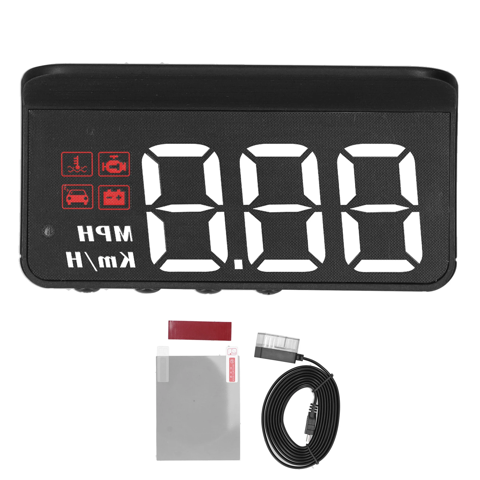 M3 OBD2 HUD Car Head Up Display Speedometer Monitor Board Windshield Projector | UK - View #5