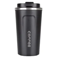 510ML Travel Stainless Steel Coffee Cup Thermal Mug Leak-Proof Thermos Bottle Tea Coffee Mug Vacuum Flask Insulated Cups Hot 5