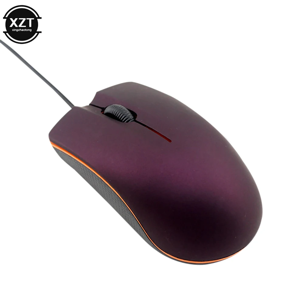 Mini USB 3D Wired Mouse Optical 1000 DPI Gaming Frosting Mice Ergonomic For Laptop Notebook Desktop Computer For Lenovo Laptop