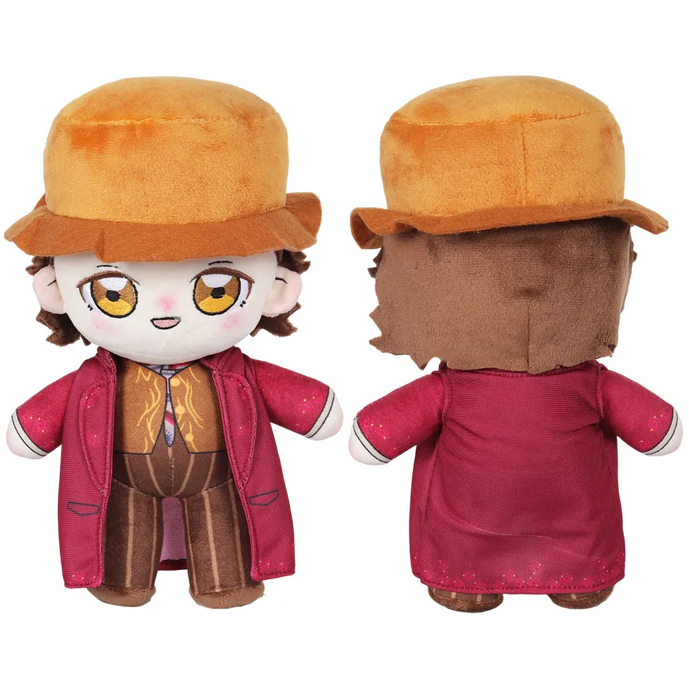 

Wonka Cosplay Plush Toys Fantasia Cartoon Soft Stuffed Dolls Mascot Costume Halloween Birthday Xmas Gift for Kids Home Decor