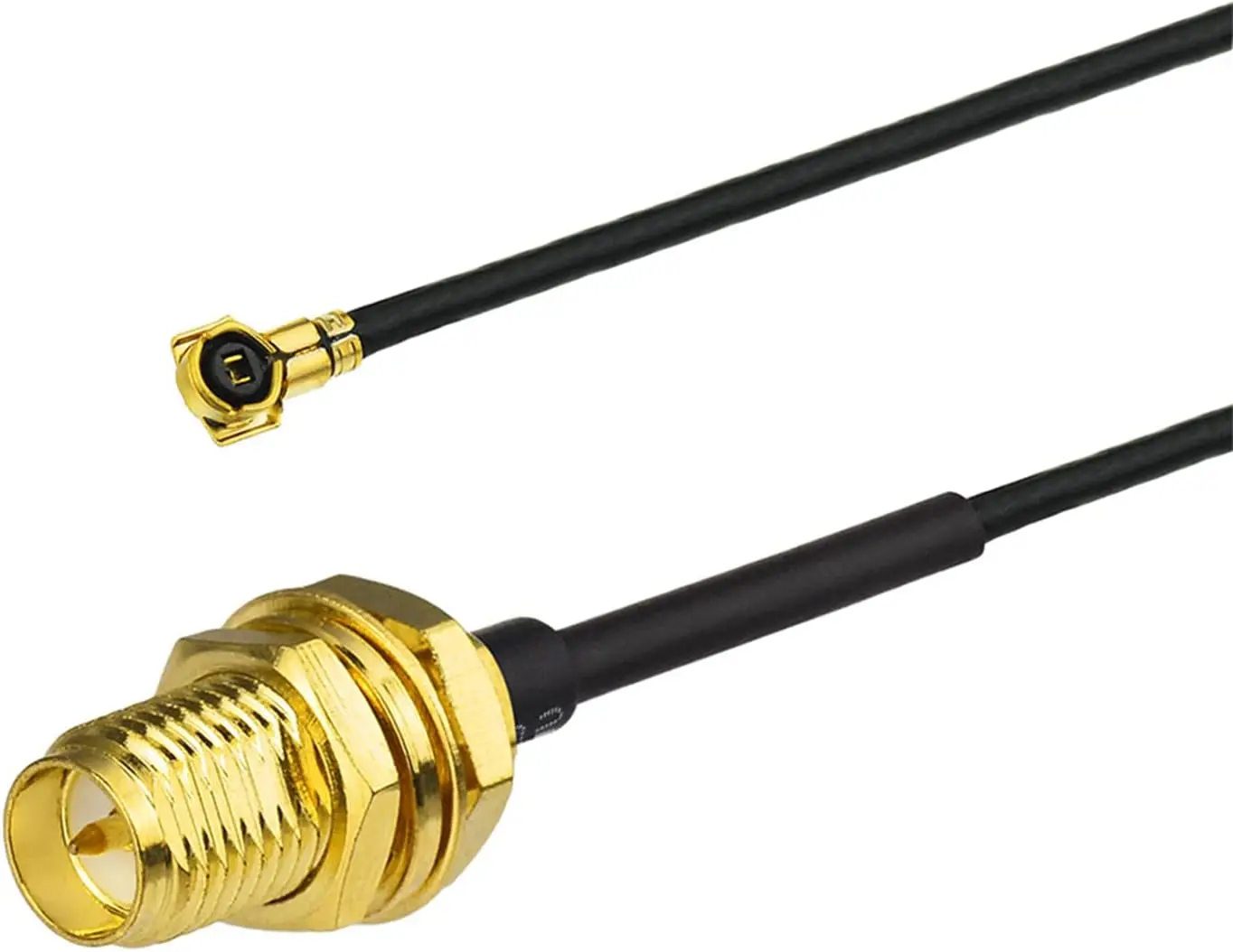 듀얼 밴드 WiFi 안테나 2.4GHz 5GHz(RP-SMA 암 케이블 포함)(2팩) M.2 NGFF 네트워크 카드 PC 데스크탑 컴퓨터용