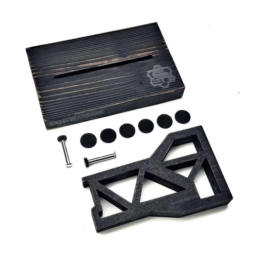 Real Wood Display Rack Holder For Airsoft M4/M16 4