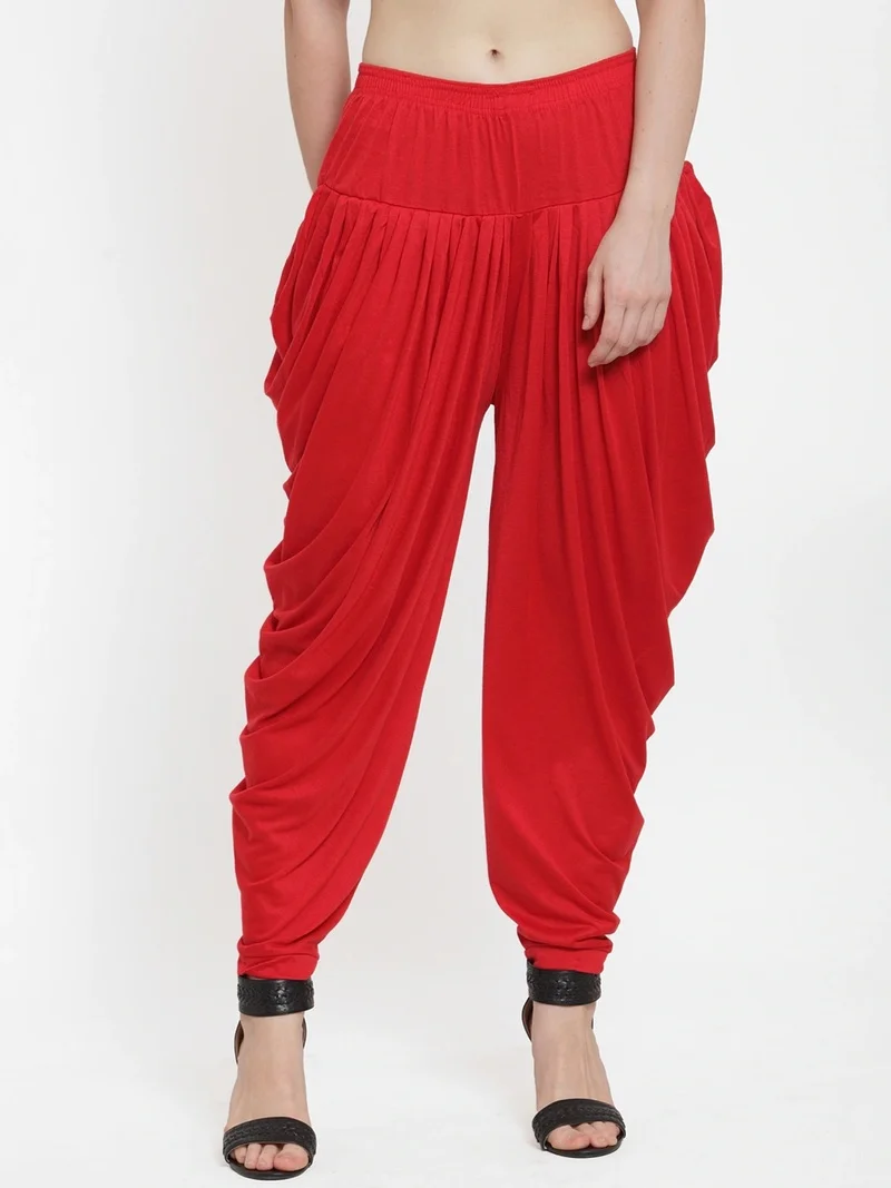 

Viscose Relaxed Yoga Fitness Active Dance Wear Indian Dhoti Pants for Women Veshti Vetti Dhuti Trousers