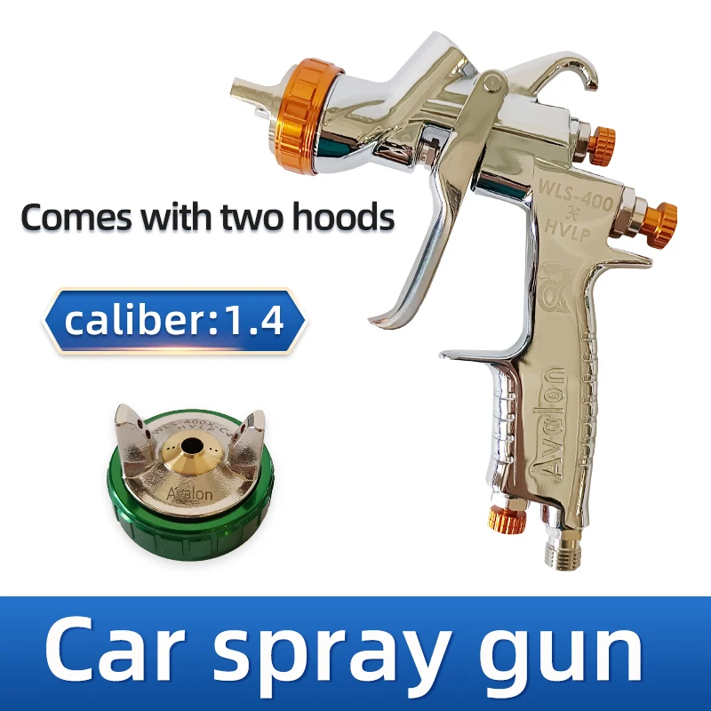 Taiwan Wls400X Car Spray Gun Waterborne Varnish With 1.4 Caliber Double Hood High Atomization Large Fan High Quality automatic air freshener ultrasonic with touched screen control atomization type essential oil diffuser