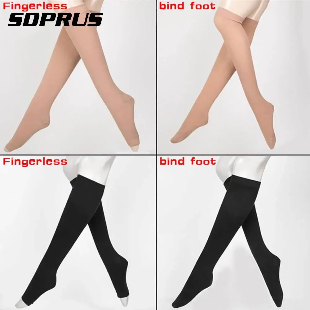 Medical Compression Pantyhose for Women 30-40 MmHg Compression Stockings  Varicose Veins Thigh High Compression Stockings - AliExpress