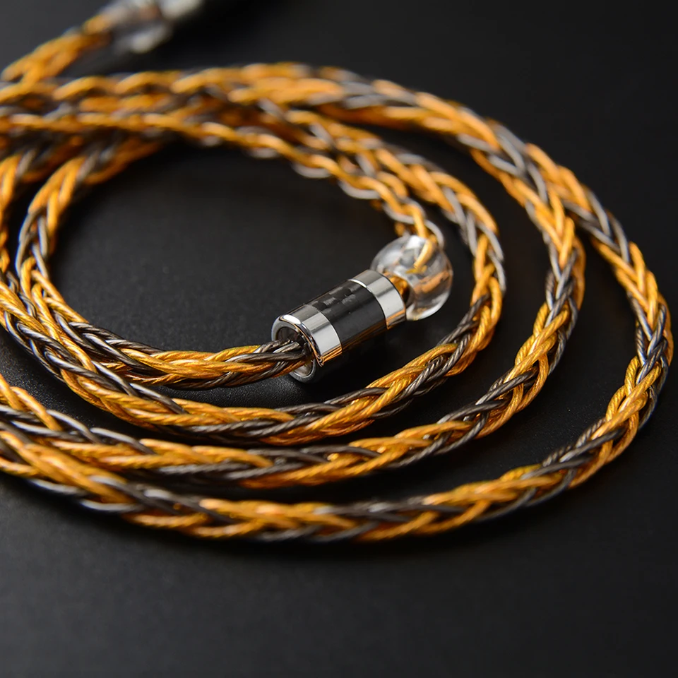 NICEHCK 8 Core Silver Plated and Copper Mixed Earphone Cable