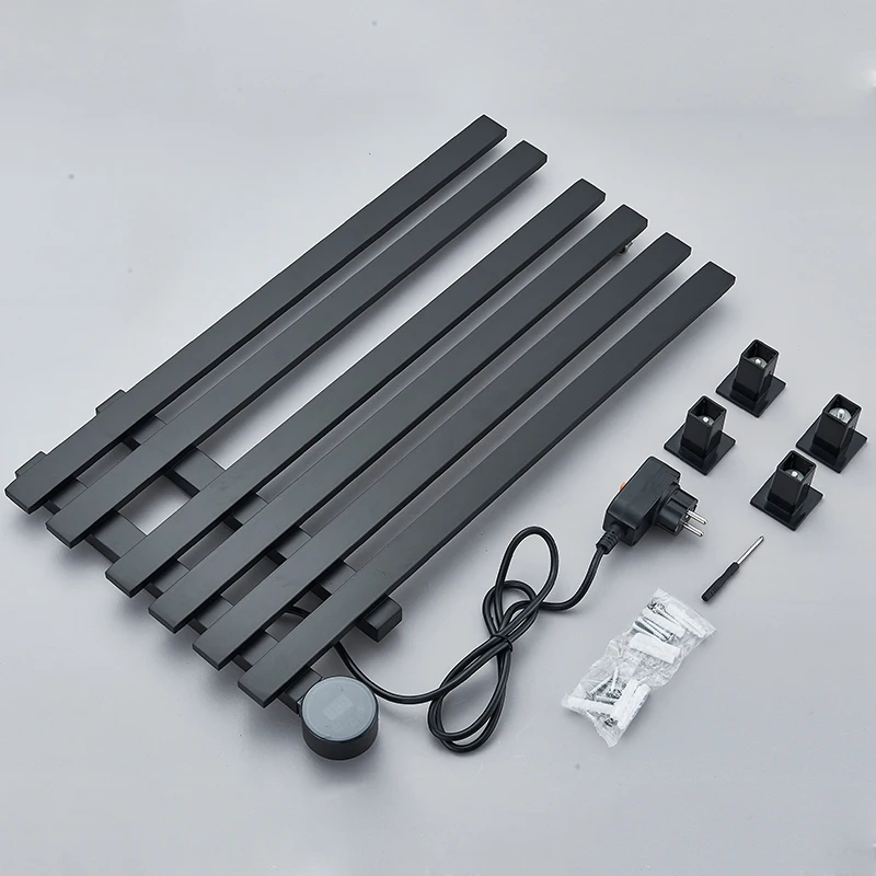 Description Picture 6 of itemThermostatic Electric Heated Towel Rail Bathroom Cloth Dryer Digital Display Rack For Bathrobe Touch Sensing Washcloth Warmer