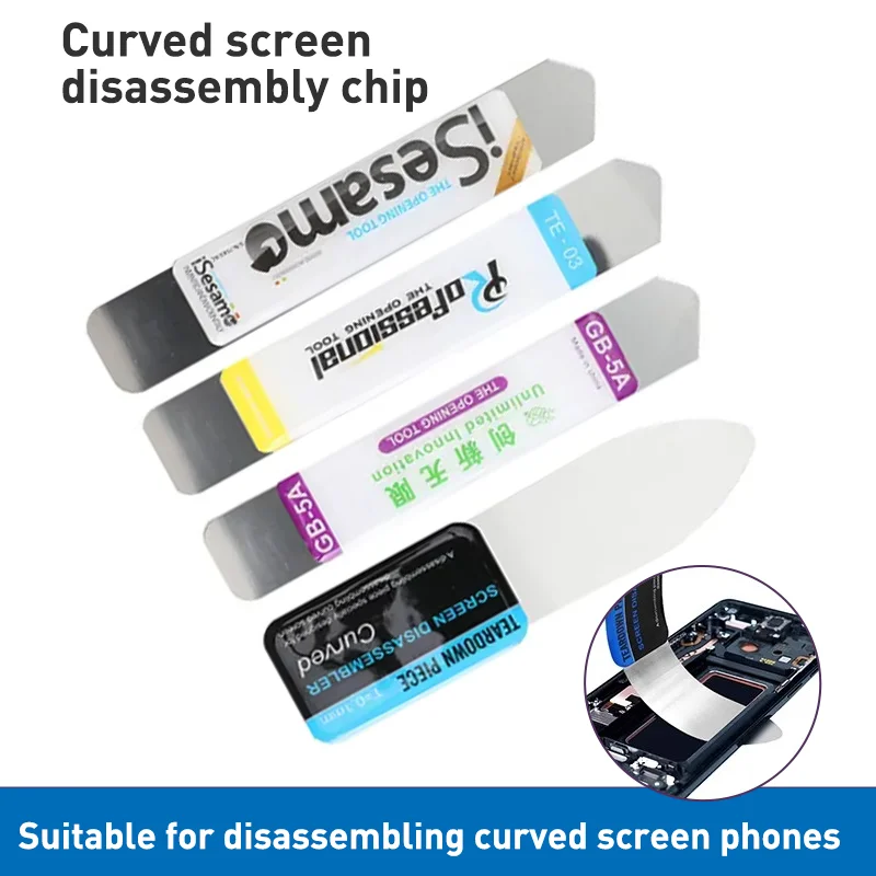 Kit d'outils de réparation 6 en 1 - Outil d'ouverture en métal - Pry Bar Smartphone Kit d'outils de réparation 6 en 1 - Outil d'ouverture en métal - Pry Bar Smartphone