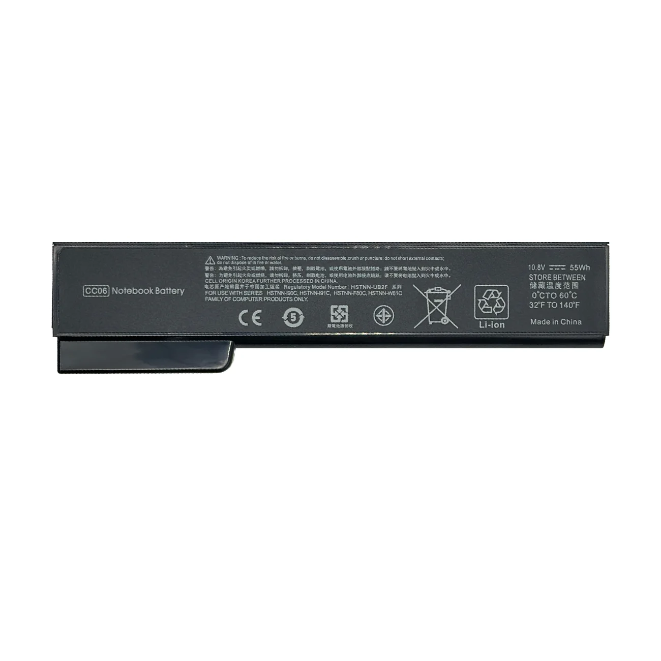 Batteria Per HP ProBook 6560b 11,1V 7800mAh/87Wh - Li-Ion Sostitutiva 100% Compatibile
