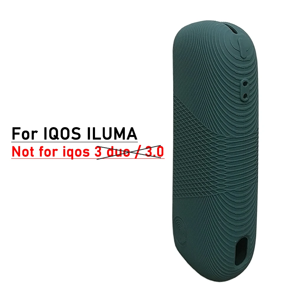 12 Colors New Design High Quality Silicone Case For IQOS ILUMA Full  Protective Covere For IQOS 4 ILUMA Accessories