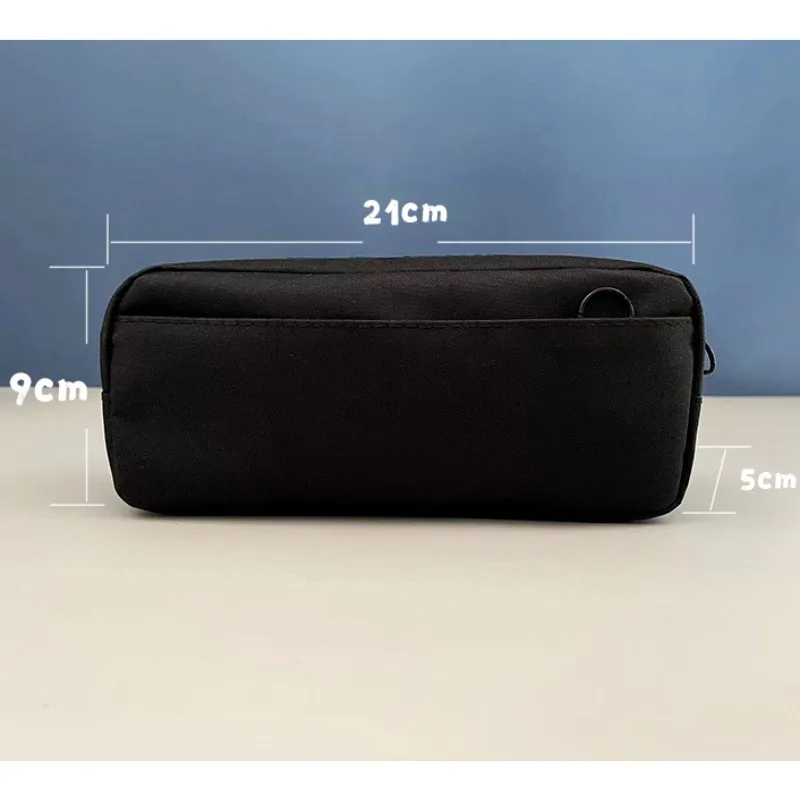 Pencil Bag Zipper Pencilcase Large Capacity Pencil Pouch School Supply Case Stationery Office Study Portable Storage Bag