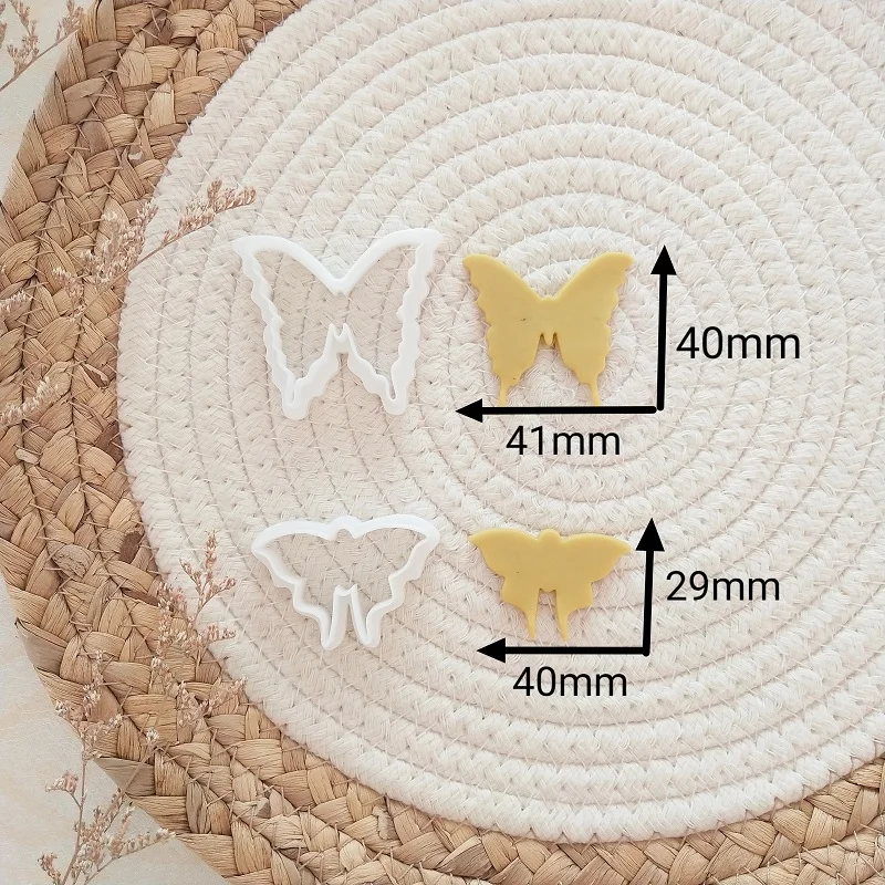 Polymer Clay Tools Animal Soft Pottery Polymer Clay Molds Snake/Rabbit/Butterfly Clay Cutter DIY Earring Jewelry Pendant Cutting Mold