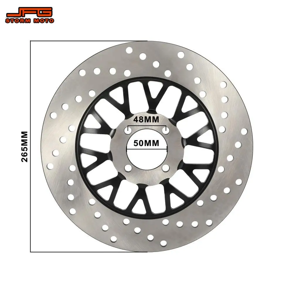 Front Rear Brake Disc Rotors Set Motorcycles Accessories Alloy Steel Disc For Hawk 250 Hawk250 Motocross Modified Dirt Pit Bike