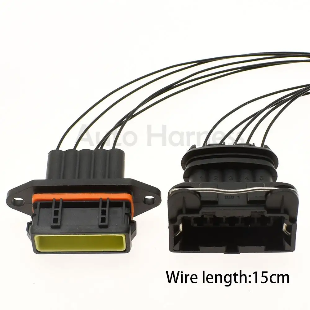 1 Pz 5 Pin Tyco Alloggiamento Elettrico Maschio Femmina Spina Junior Power Timer Jpt Amp Connettore Automobilistico Sigillato 282193-1