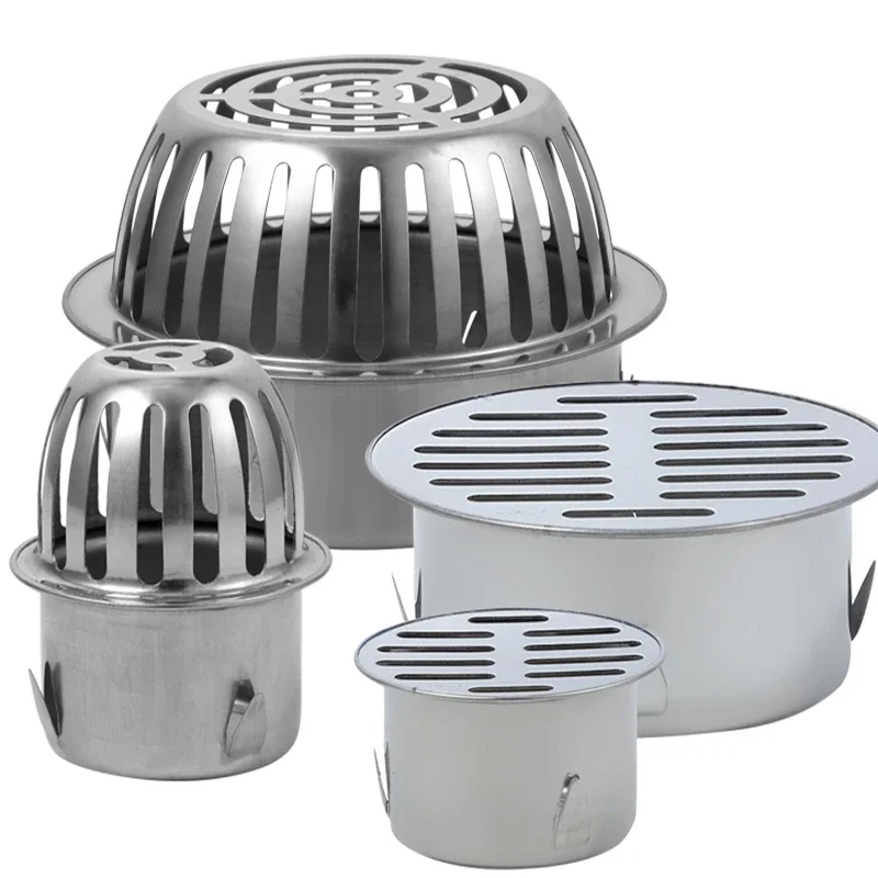 Strainer Garden Landscaping Floor Drain Gutter Guard Roof Guttering Cover Leaf Protection Netting Gutter Guard Mesh gutter covers
