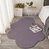 Nordic Ins Rugs for Bedroom White Cloud Shape Bedside Floor Mat Fluffy Soft Living Room Decoration Carpet Thick Plush Lounge Rug 4