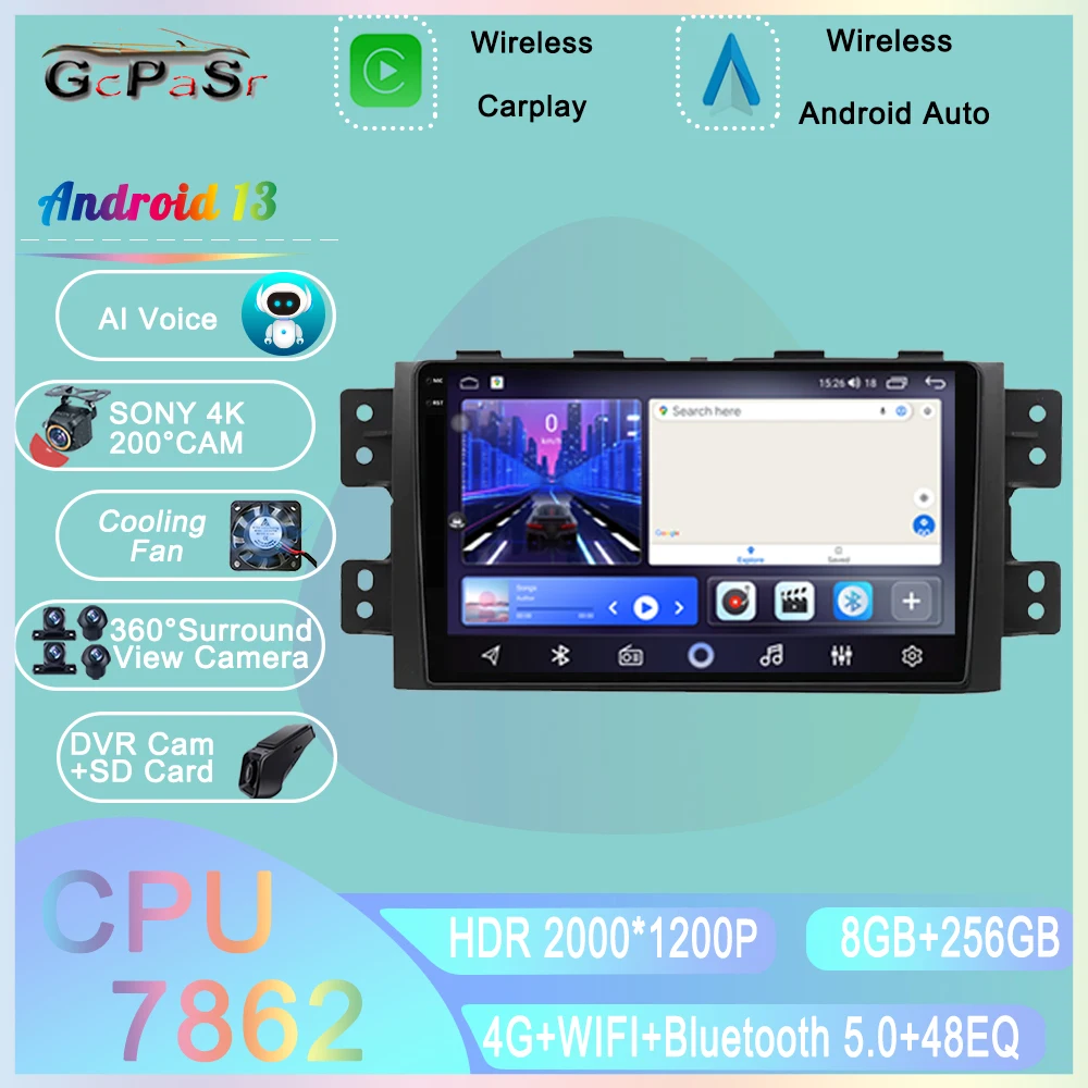 

Автомагнитола No 2din для Kia Borrego mohas 2008-2012, Android радио, стереосистема, Авторадио, GPS-навигация, Carplay, автомобильный мультимедийный плеер
