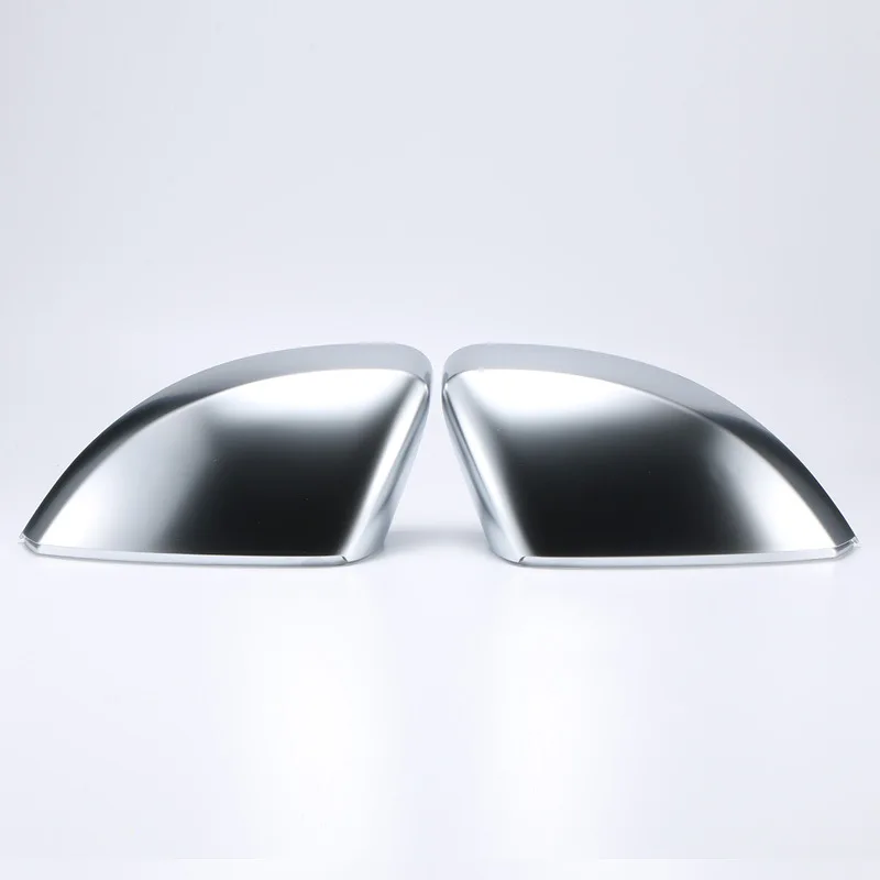 Geavanceerd Side achteruitkijkspiegel Cover Caps for Audi Deur spiegelkappen Behuizing Cover Caps Vervanging for Audi A3 / S3 / Rs3 8V (Color : Silver