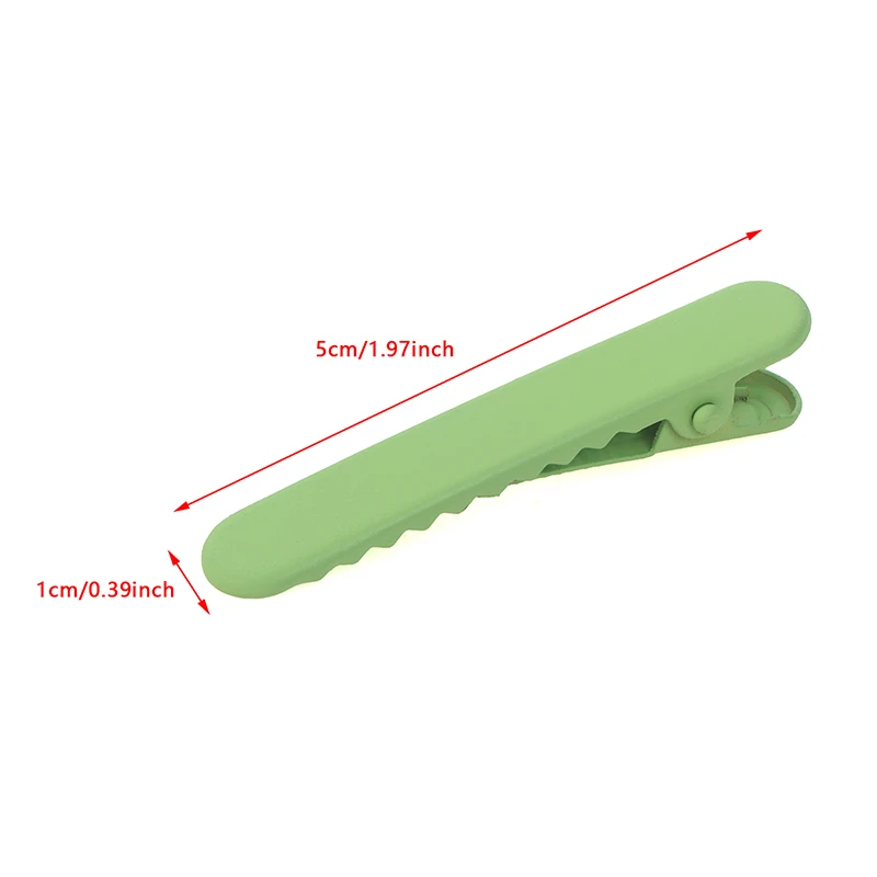 Description Picture 2 of item10PCS 5cm Candy Color Hairpin Hair Styling Tool Princess Barrette Metal Clip Traceless Headwear DIY Hair Clip Hair Accessories