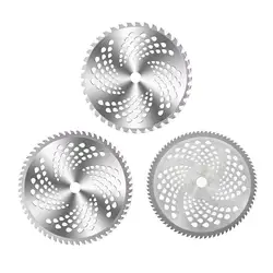 Circular Brush Cutter Blade Trimmer Blade Heads for Mowers Loggers