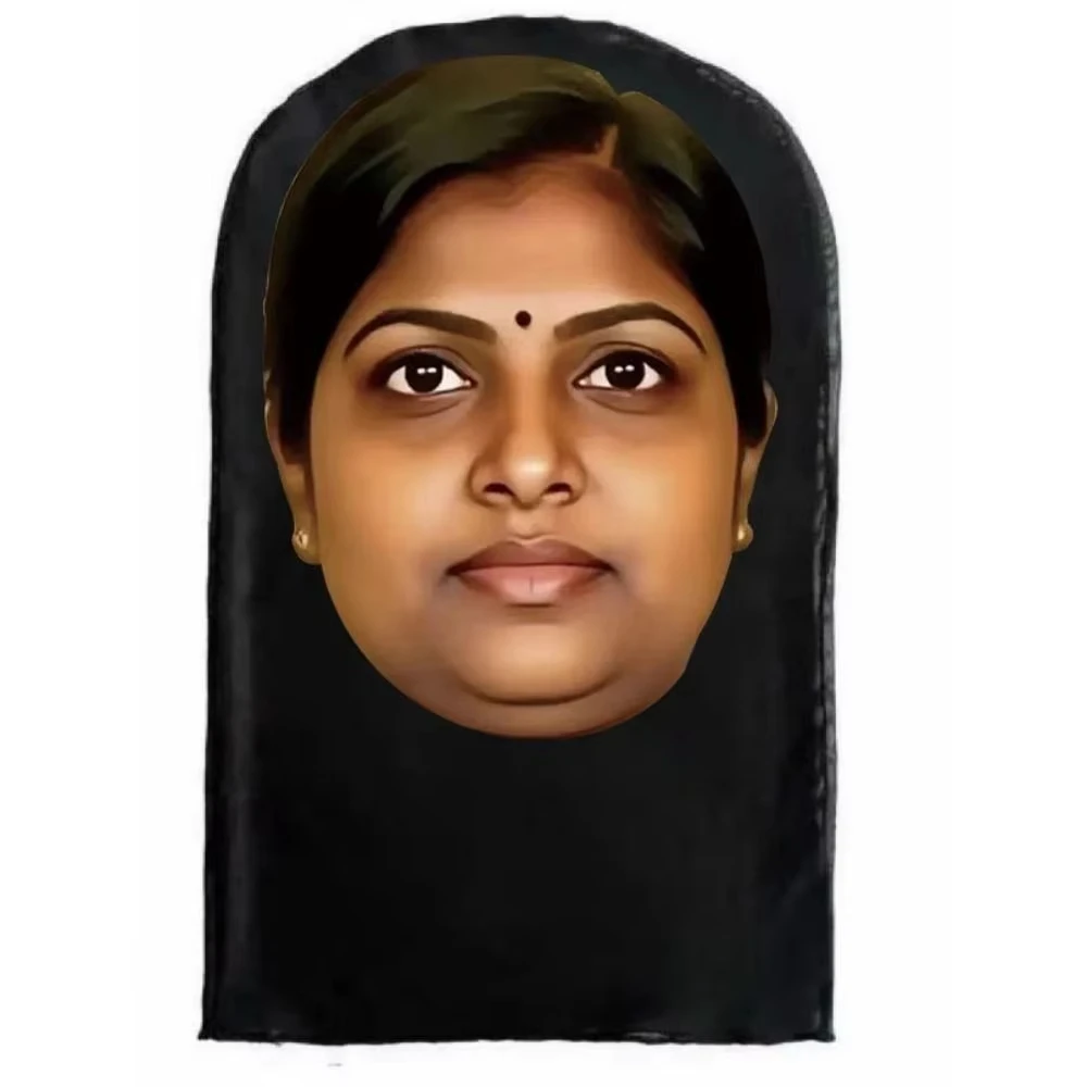 Indian-Style Novelty 3D Printed Cosplay Mask - Realistic & Breathable Party Headgear