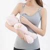 Women Breastfeeding Nursing Underwear Long Camisoles Plus Size Tank Tops Front Closure Comfortable Maternity Nursing Tank Tops 1