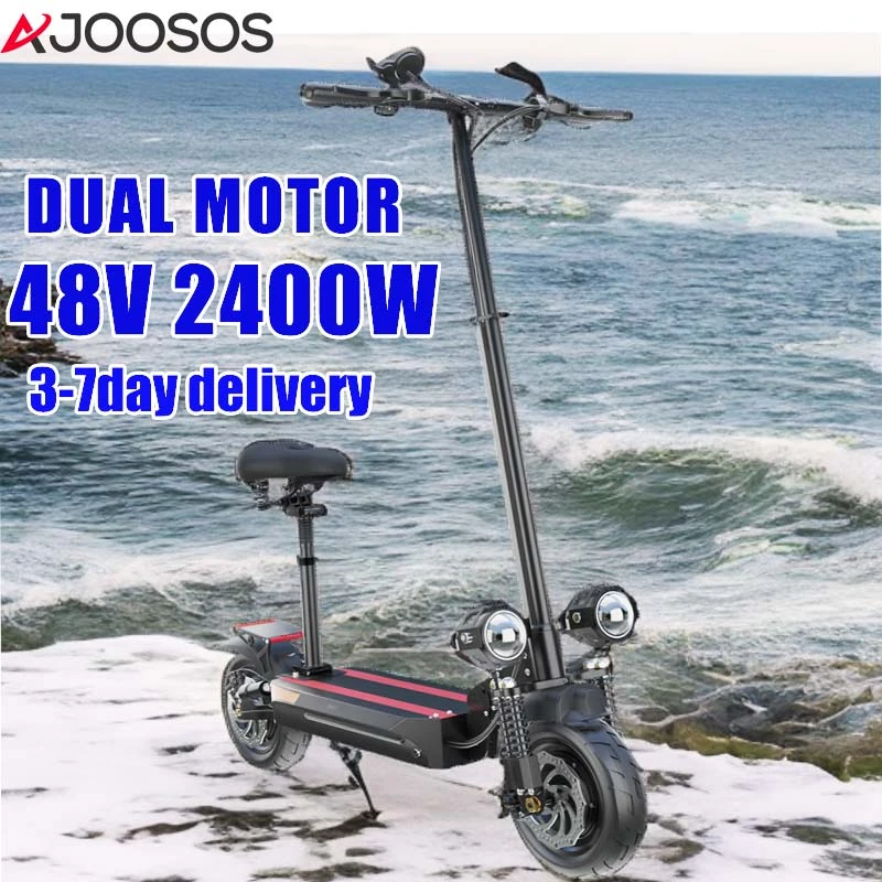 High end Scooter Electric Dual Motor 70KM/H Fast Speed 2X1200W Front
