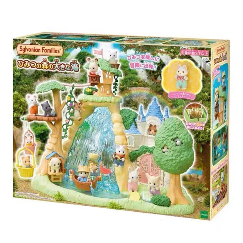 Original Sylvanian Families Fashion Play Set Princess Dress Up Rainbow Fun Nursery Ternurines Kawaii Collection Birthday Gift 5
