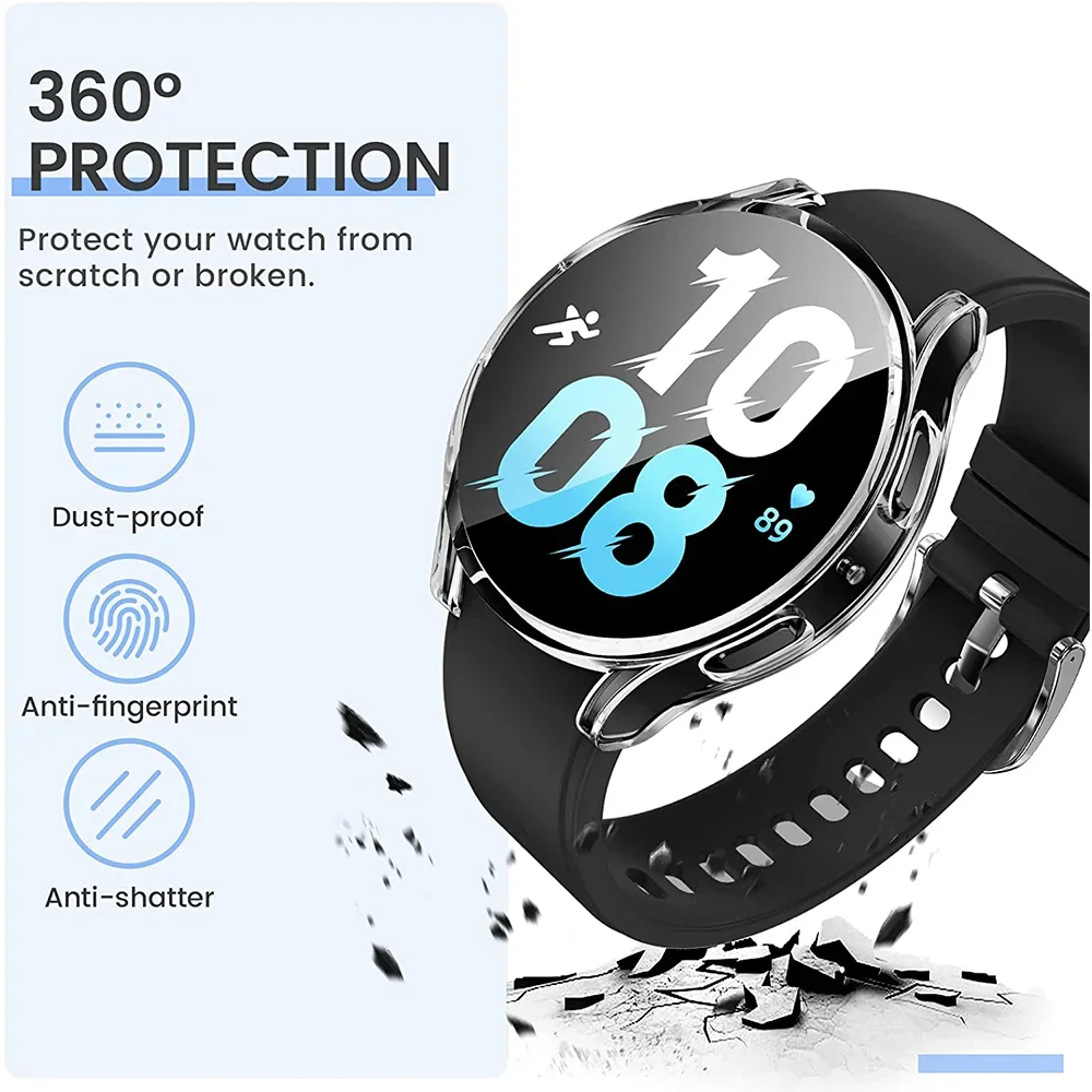 Premium Soft TPU Protective Watch Case - Enhanced Anti-fall Cover