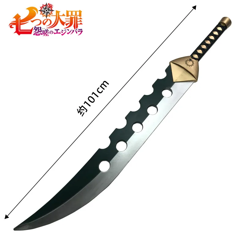 Cosplay 101Cm Lostbane Sword The Sword Meliodas Knife Broken Sword Scatola Hammer Prop Arma Puntelli Coltello