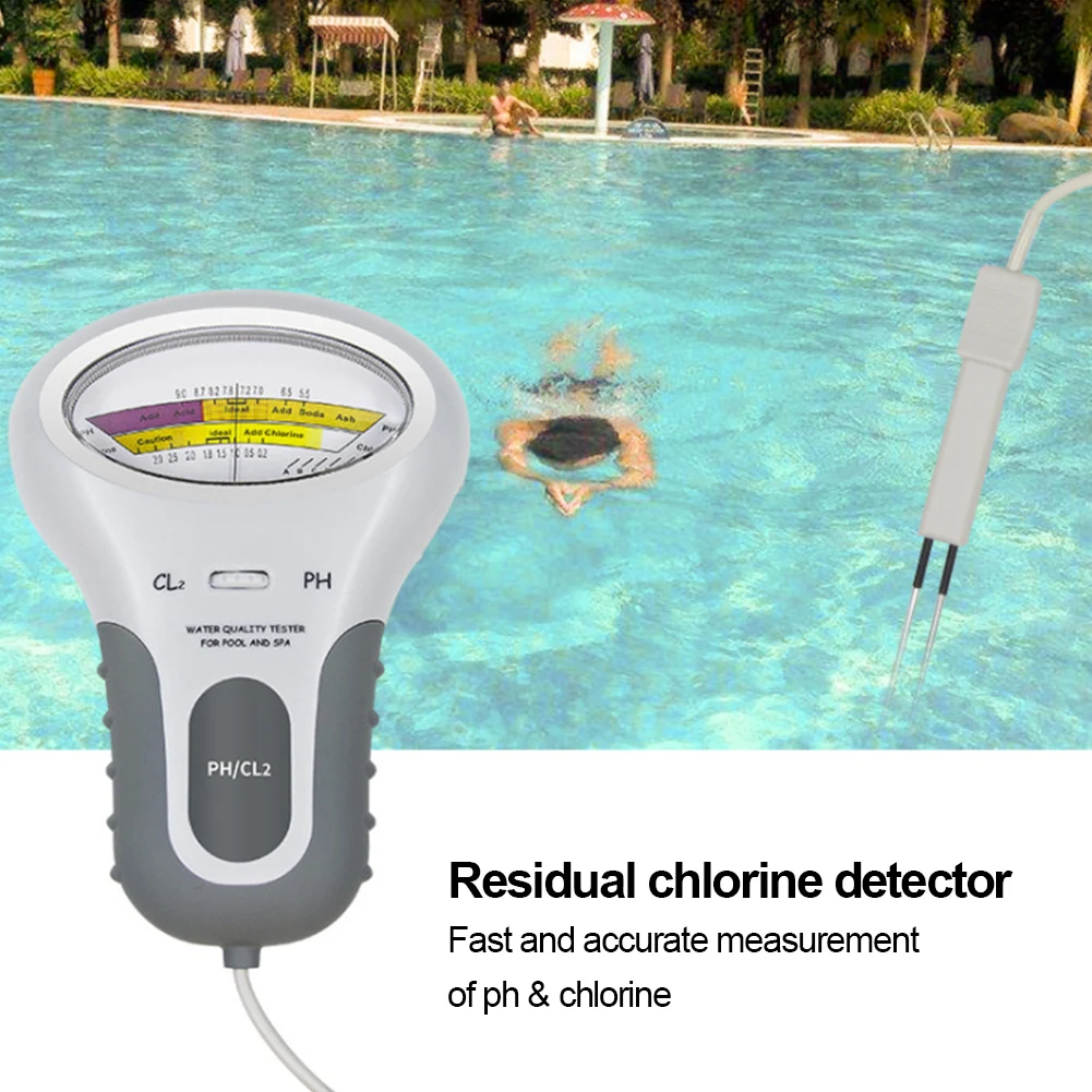 Professional Water Chlorine Tester for Swimming Pool Spa