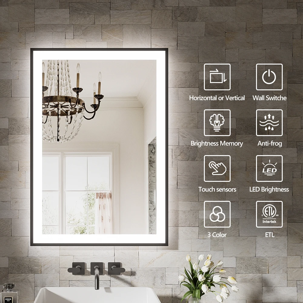Smart Anti-Fog LED Bath Mirror 2
