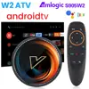 W2 ATV TV Box Android 11 Amlogic S905W2 Support 4K AV1 2.4&5G Wifi BT with Google Voice Remote 2G16G 4G32G 64G Smart TV Box 1