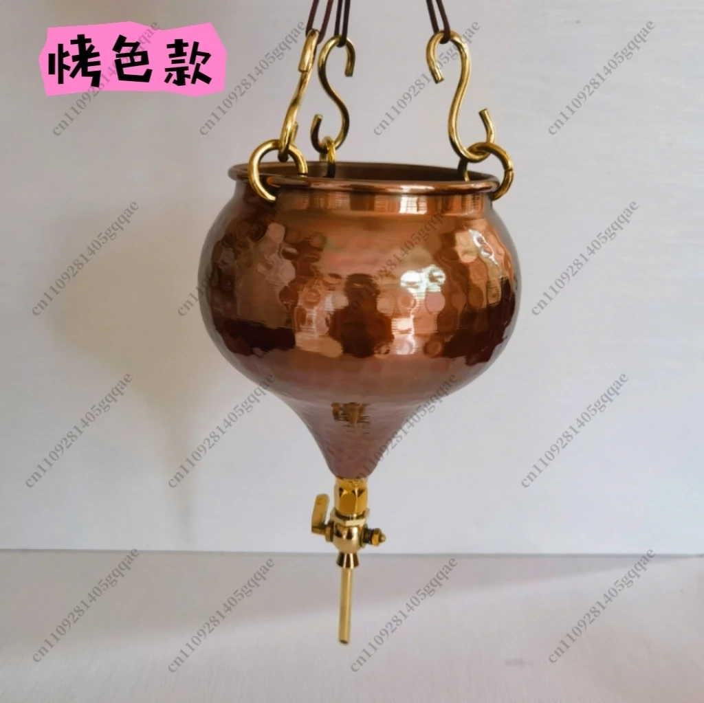 순수 구리 오일 드로퍼. 공장 직판 스파 오일 테라피 도구. 오일 가이드 장치