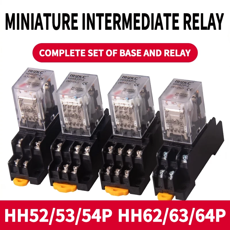Relè Temporale Ultra Piccolo 1PZ TTM-4010S – 24V O 220V, 10 Secondi, 4a+4b