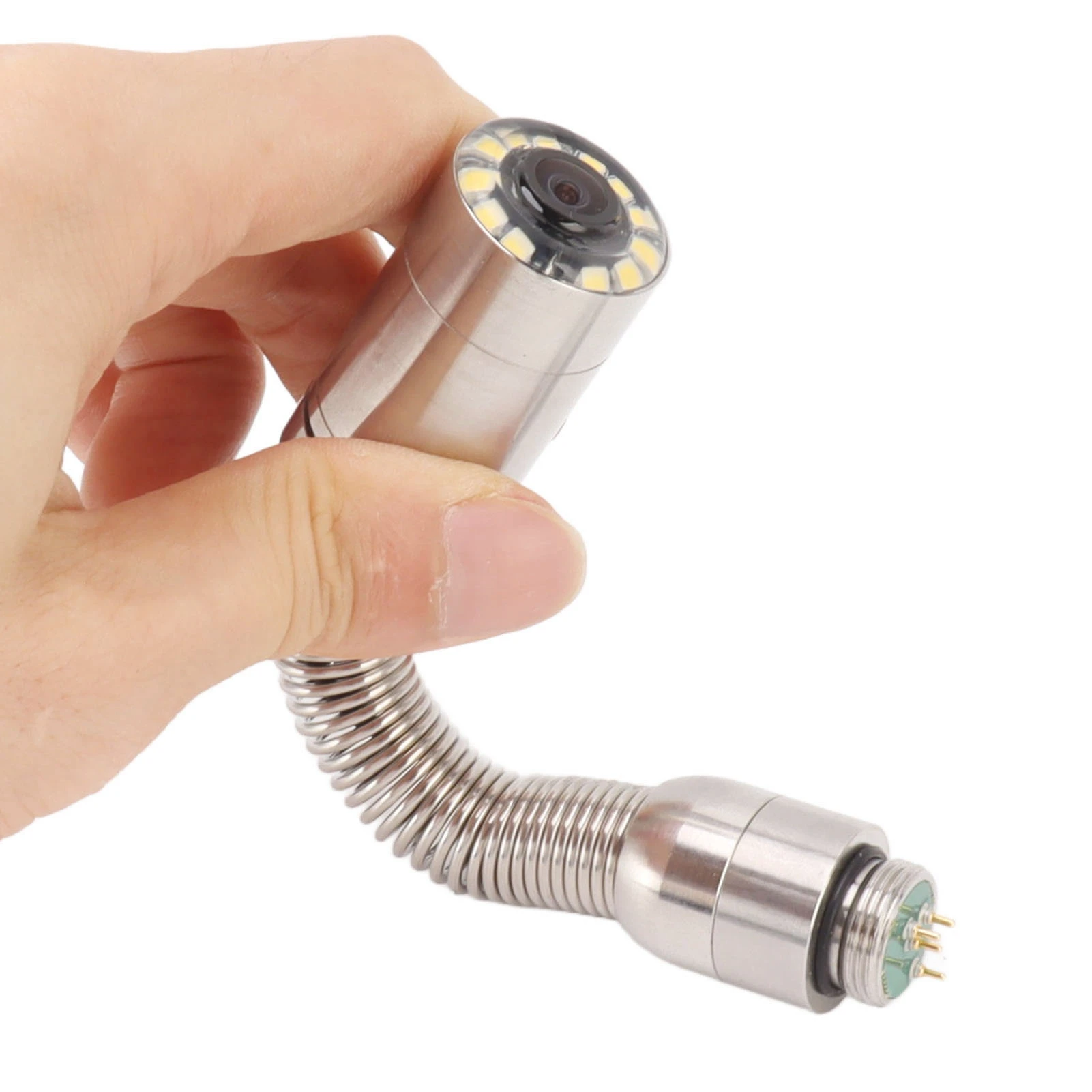 23mm Sewer Inspection Camera Head Professional IP68 Waterproof Pipe Drain Endoscope Camera Accessory with 12 LED Lights