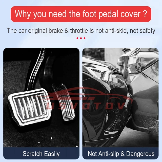 For Tesla Model 3 Highland Model Y Launch 2021 to 2025 Foot Pedal Fuel Brake Pedal Cover Rest Pad Trim For Tesla Car Accessories 2