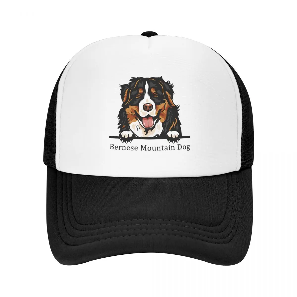 Berretto Da Baseball Personalizzato Bernese Mountain Dog Outdoor Donna Uomo Regolabile Pet Animal Trucker Hat Autunno Snapback Caps
