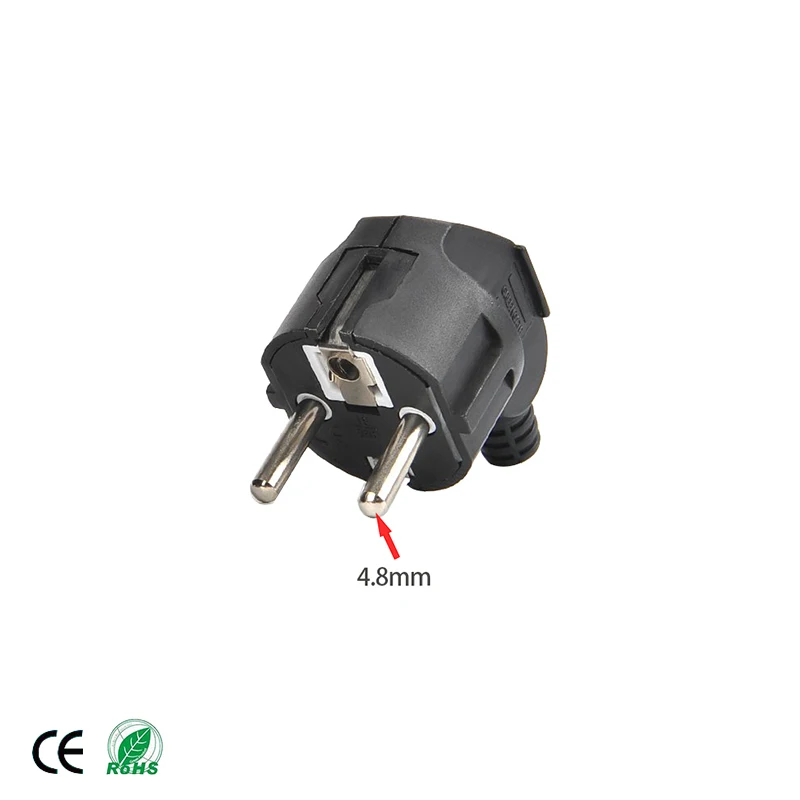 AC  輱 ÷ , ̾  ܼƮ , ͽټ ڵ Ŀ ÷, 16A EU 4.8mm