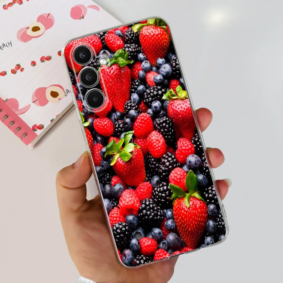 Stylish Cat Painted Silicone TPU Phone Case