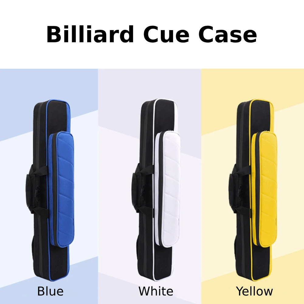 Billiard Cue Case 1/2 Jointed Cue Case Billiard Pool Stick Carrying Snooker 1/2 Soft