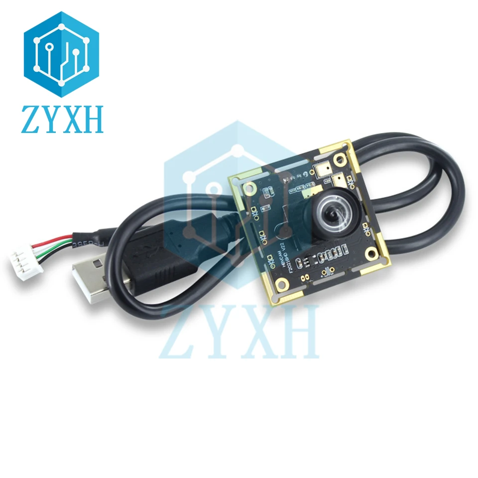 

1080P 2MP F22 Camera Module 92/105 Degree Wide-angle Lens MJPG YUY2 3.5mm Manual Focus Built-in Microphone Webcam