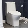 Well Made Forever SM-1T277, Sublime II One-Piece Round Toilet, 10" Rough-In 1.1/1.6 gpf 2