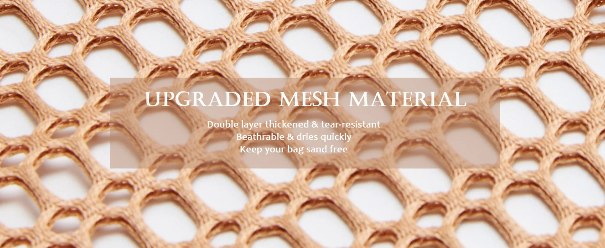 lightweight beach bag