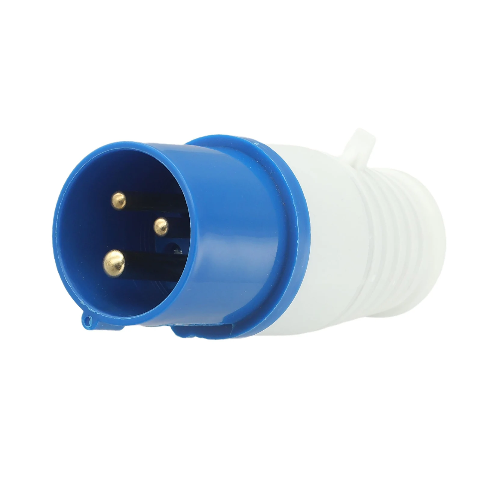 

240V 16A 3 PIN BLUE SITE INDUSTRIAL PLUGS & SOCKETS MALE/FEMALE IP44 2P + EARTH For Site Work,workshops And Wharehouse Units