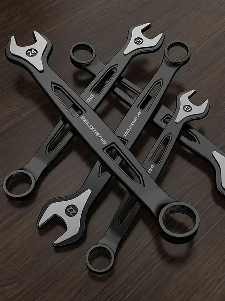 RatchetMetricWrenchesTorqueUniversalSpannersforCarRepairHand